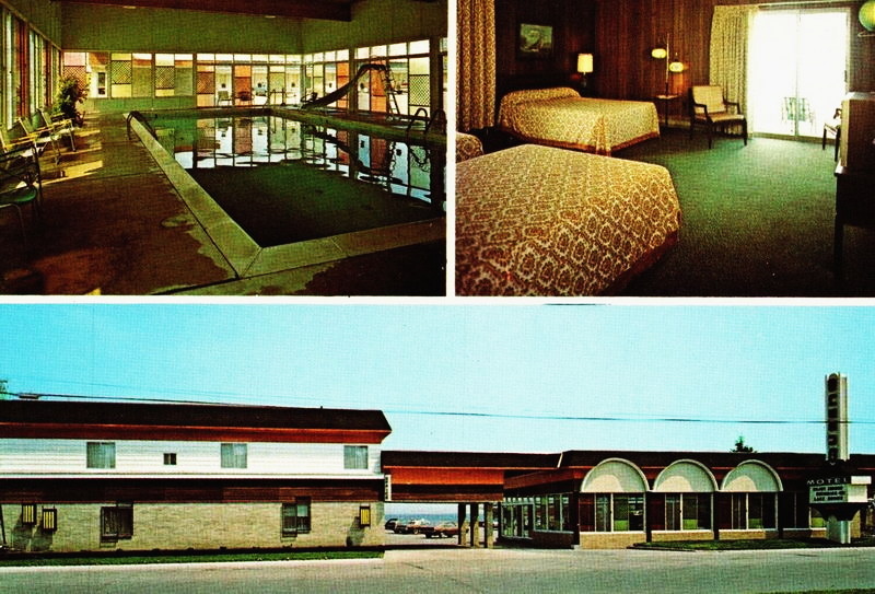 Queens Motel - Vintage Postcard (newer photo)